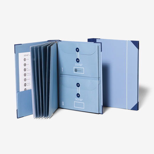 The Folio™ Document Organizer (Set of 2) - Blue