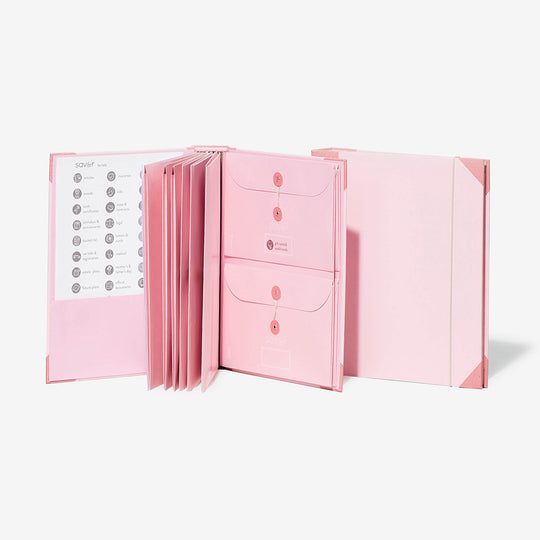 The Folio™ Document Organizer (Set of 2) - Pink