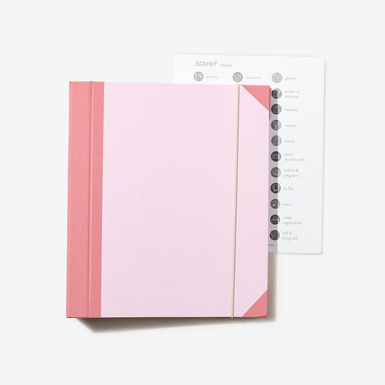 The Folio™ Document Organizer - Pink